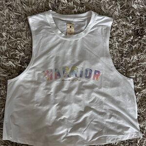 Spiritual Gangster White Warrior Tank Top